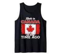Prodotto in Canada A Long Time Ago Canadian Roots Bandiera Canada Canotta