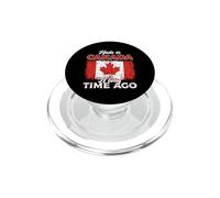 Prodotto in Canada A Long Time Ago Canadian Roots Bandiera Canada PopSockets PopGrip per MagSafe