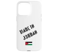 Prodotto in Giordania con bandiera divertente Custodia per iPhone 15 Pro Max