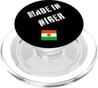 Prodotto in Niger con bandiera divertente PopSockets PopGrip per MagSafe