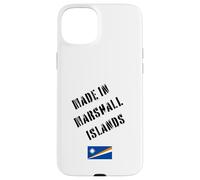 Prodotto nelle Isole Marshall con bandiera divertente Custodia per iPhone 15 Plus