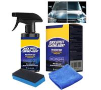 Prodotto Per Rivestimento Auto,Spray Ripristinatore Brillantezza Rivestimento | 120 Ml Ripara Lucentezza Idrofobo Con Asciugamano E Spugna Per Auto Minivan Furgoni Viaggio