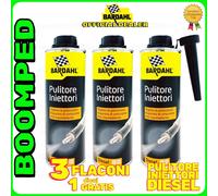 PRODOTTO PULIZIA INIETTORI AUTO MOTORE DIESEL BARDAHL 3x500ML+ DOSATORE 03BD34