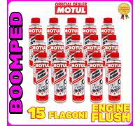 Prodotto pulizia motore MOTUL ENGINE FLUSH 15x300ml auto diesel benzina 15MO46