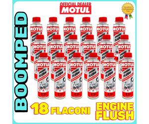 Prodotto pulizia motore MOTUL ENGINE FLUSH 18x300ml auto diesel benzina 18MO46