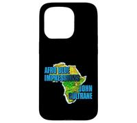 Prodotto ufficiale John Coltrane Jazz Icon - Afro Blue Continent Custodia per iPhone 15 Pro