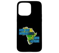 Prodotto ufficiale John Coltrane Jazz Icon - Afro Blue Continent Custodia per iPhone 15 Pro Max