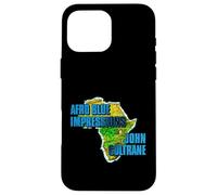 Prodotto ufficiale John Coltrane Jazz Icon - Afro Blue Continent Custodia per iPhone 16 Pro Max