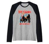Prodotto ufficiale Ray Charles Jazz Icon, Just Between Us Maglia con Maniche Raglan
