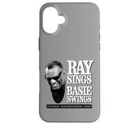 Prodotto ufficiale Ray Charles Jazz Icon Merch - Basie Swings Custodia per iPhone 16 Plus
