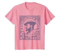 Prodotto Ufficiale Thelonious Monk Jazz Icon, The Unique Maglietta, Bambini, Rosa, 3 Anni