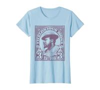 Prodotto Ufficiale Thelonious Monk Jazz Icon, The Unique Maglietta, Donna, Celeste, 3XL