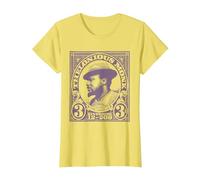 Prodotto Ufficiale Thelonious Monk Jazz Icon, The Unique Maglietta, Donna, Limone, L