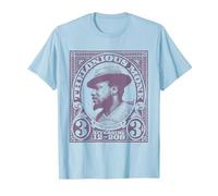 Prodotto Ufficiale Thelonious Monk Jazz Icon, The Unique Maglietta, Uomo, Celeste, 3XL