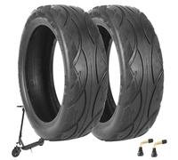 Prodrocam 10 x 2,50 - 6,5 E Scooter Tubeless per scooter elettrico ODYS Neo E100 da 10 pollici, pneumatici di ricambio senza tubo, pneumatici anteriori/posteriori, con valvola (HD 2 pezzi)