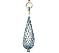 Produce Hammock - Cotton Rope, Boho Decorative, Woven Organizer, Fruit | Hanging Fruit Holder - Kitchen Storage for Produce | Cotton Rope Weave, Bohemian Style, Breathable Basket, Countertop Saving