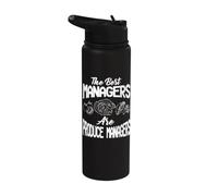 Produce Manager Apparel - Design divertente e carino per manager Stainless Steel Insulated Water Bottle