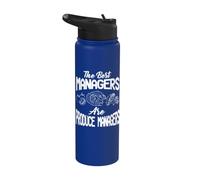 Produce Manager Apparel - Design divertente e carino per manager Stainless Steel Insulated Water Bottle