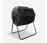 Produce Shop Compostiera Girevole 160L composter da Giardino Due Scomparti Abacus