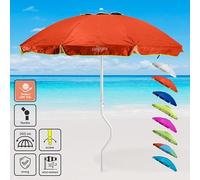 Produce Shop Ombrellone Mare GiraFacile 200 Cm Protezione UV Spiaggia Pesca Ermes - Arancione