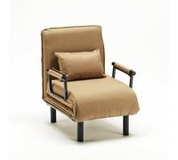 Produce Shop Poltrona Letto brandina Pieghevole in Tessuto Deborah - Beige