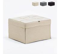 Produce Shop Pouf Poltrona Letto Pieghevole in Tessuto Sweet Relax - Beige