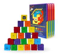 Producmar EVALAND - Set di 24 cubi pazzi puzzle 3D Combinazioni infinite di tutte le età Confezione risparmio 24 con 6 livelli per bambini e adulti previene l'alzheimer