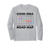 Product Manager Buona Idea Lo aggiungerò alla Roadmap Maglia a Manica