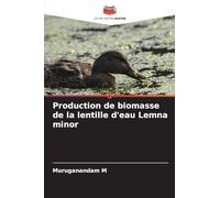 Production de biomasse de la lentille d'eau Lemna minor