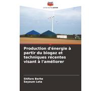 Production d'énergie à partir du biogaz et techniques récentes visant à l'améliorer