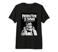Production Is Down Tech - Poster Divertente con Film di Programmazione Maglietta Premium