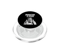 Production Is Down Tech - Poster divertente con film di programmazione PopSockets PopGrip per MagSafe