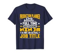 Production Planner Job Title - Production Designer Architect Maglietta, Uomo, Navy, L