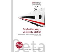 Production Way - University Station: Millennium Line, Metro Vancouver, SkyTrain, Rapid Transit, Burnaby