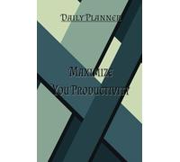 "Productivity and Organization Agenda 2025: Daily Planner to Focus on Your Goals": "Practical tools to organize your time, achieve your goals and increase your productivity."