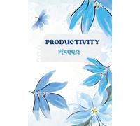 Productivity Planner | Daily journal for organisation, time management and building better habits | Undated