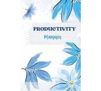 Productivity Planner | Daily journal for organisation, time management and building better habits | Undated