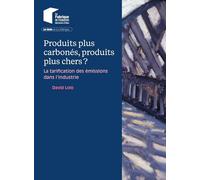 Produits plus carbonés, produits plus chers ?: La tarification des émissions dans l'industrie