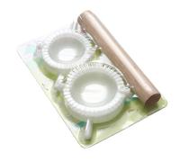 Produttore di - 3 pezzi per con perno di rotolamento | Semplice pressa per e muffe per , empanada, ravioli, torte e altro | Utensili da cucina per farcito