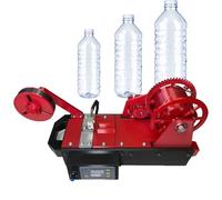 Produttore di filamenti PET riciclati 3D, estrusori per stampanti 3D, display digitale della temperatura, velocità regolabile, adatto per uso domestico e in piccoli spazi di lavoro(Red)