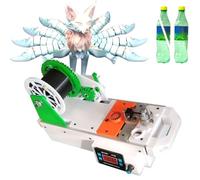 Produttore di filamenti PET riciclati 3D, macchina per la produzione di filamenti da tavolo, estrusore per stampante 3D, filamento di bottiglie di plastica pultruso, riciclatore di bottiglie in PET A