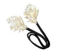 Produttore di fiocchi per capelli da donna Pinze per chignon per bigodini pigri Macchina per fare chignon con strass e tocco elegante Pinze per capelli spesse per fare chignon