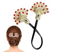 Produttore di fiocchi per capelli veri | Bigodino pigro stile cinese reale - produttore di capelli alla moda a ciambella, splendidi con effetto per attività quotidiane o cel