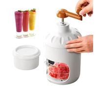 Produttore di ghiaccio rasato, macchina del cono di neve con ghiaccio rasato | Food Grade Ice Maker Shaker Crusher macchina a cono di neve SHAVER | Rodi portatili a manovella di rasatura, fabbrica