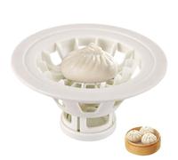 Produttore di maker baozi produttore di gnocchi abs baozi maker macchina da 7 pollici a forma di fiori momo maker stampo bao dumpling maker facilità d'uso utensile da gadget da cucina, preparazione