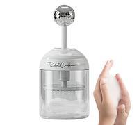 Produttore di schiuma per lavaggio del viso | Schiuma di sapone con asta di spinta di rimbalzo automatico | Accessori da bagno detergente viso Bubbler per sapone detergente shampoo Smashing