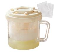 Produttore di yogurt, colino per yogurt, colino per yogurt con coperchio, kit per la casa per la produzione di succo di formaggio e cucina fine, amici di famiglia