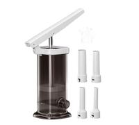 Produttore manuale di salsicce, produttore fatto in casa | Riempitivo ad alte prestazioni, supporto per carne di riempimento, grande risparmio di capacità degli accessori da cucina per la casa