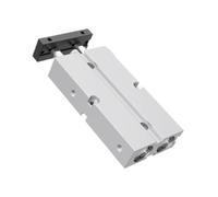 Produzione Automatizzata Pneumatica Con Cilindro A Doppio Asse E Stelo | Rettifica di precisione, doppio asse, doppia asta, doppia forza di uscita, nessuna balbuzie(TN25*45)