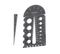 Produzione efficiente della macchina del calibro della vite del filo dell'acciaio inossidabile per le misurazioni metriche precise e britanniche del filo della scala chiara